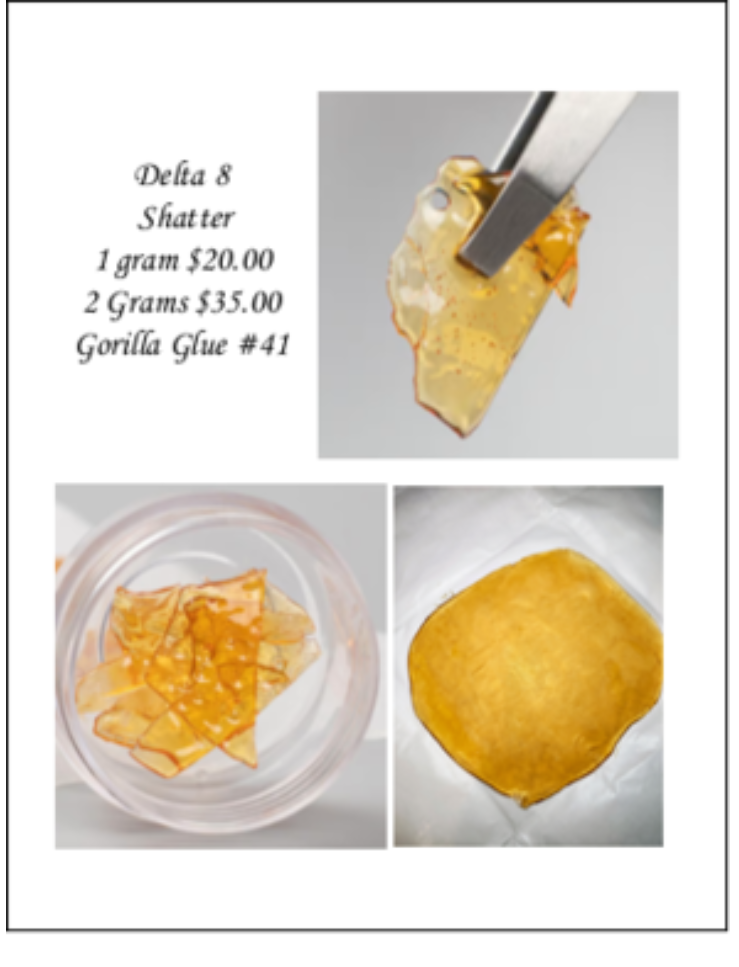 Delta 8 Shatter