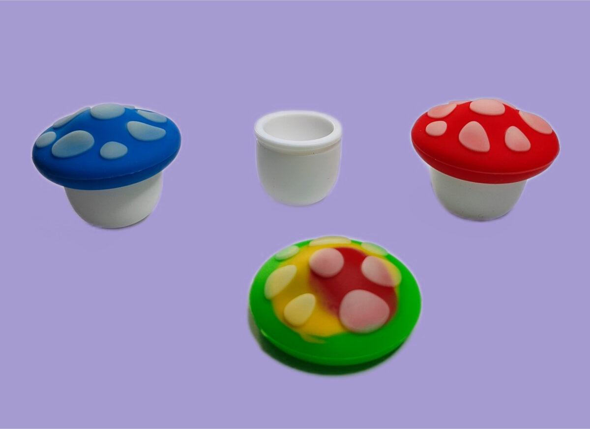 Silicone Storage Jars